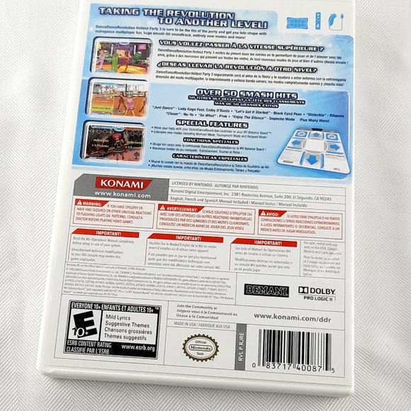 wii Dance Dance Hottest Party Game - Picture 3 of 4